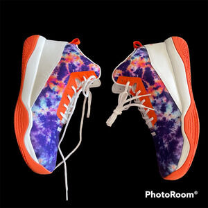 NWT MOOLAH PHANTOM 1 Kicks Women's Basketball Shoes Galaxy Orange SIZE 12